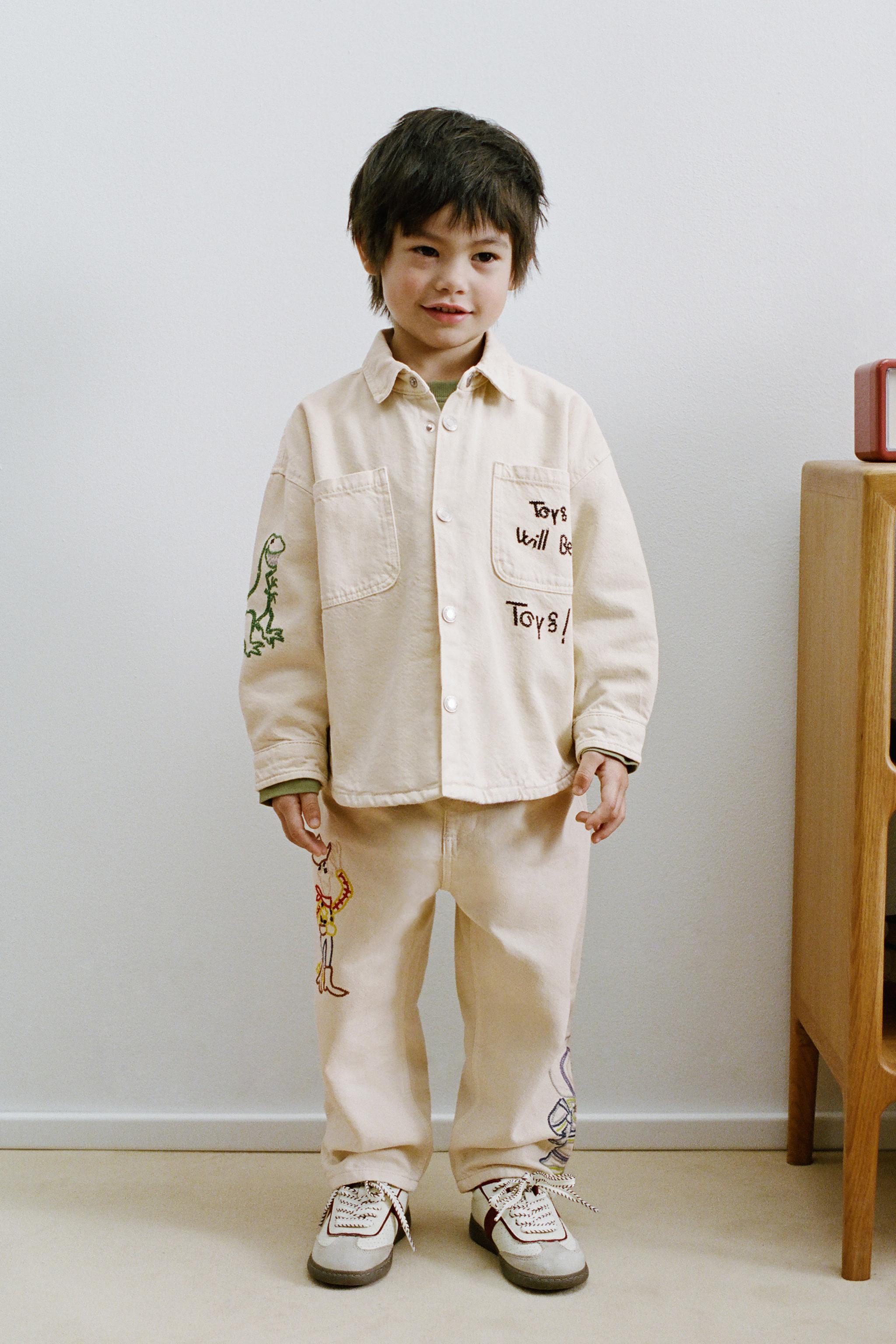 TOY STORY © DISNEY PIXAR EMBROIDERED BAGGY TWILL PANTS